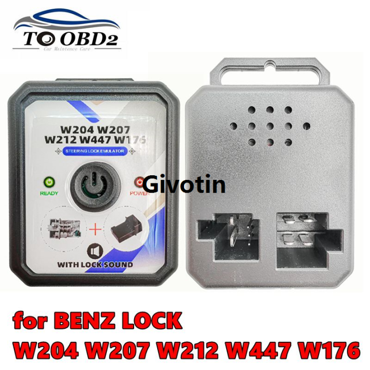 ESL / ELV Steering Lock Emulator for Mercedes Benz W204 W207 W212 W176 W447 W246 Without Lock Sound