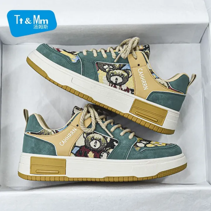 Thomas%20Fashion%20Shoes%20Men's%20Summer%20University%20Style%20Original%20Niche%20White%20Shoes%20Fashion%20Casual%20Sneakers%20All-Matching%20Sneakers%20-%20Image%207