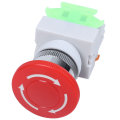 4X Red Mushroom Cap 1NO 1NC Emergency Stop Push Button Switch AC 660V 10A. 