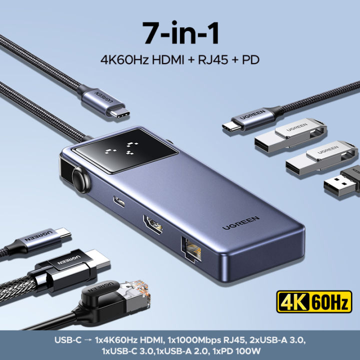 %E3%80%90New%E3%80%91UGREEN%20Uno%20USB%20C%20HUB%206-in-1%204K60Hz%20PD100W%2010Gbps%20USB3.2%20Splitter%20Adapter%20for%20Laptop%20Macbook%20Pro%20Air%20M3%20Samsung%20S24%20Ultra%20USB%20Expander%20Docking%20Station%20-%20Image%203