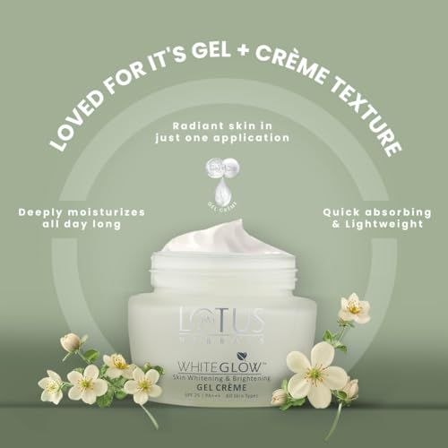 Lotus%20Herbals%20WhiteGlow%20Skin%20Whitening%20And%20Brightening%20Gel,%20Face%20Cream%20with%20SPF-25,%20for%20all%20skin%20types,%2040g%20(Pack%20of%201)(FROM%20INDIA)JEZ%20-%20Image%202