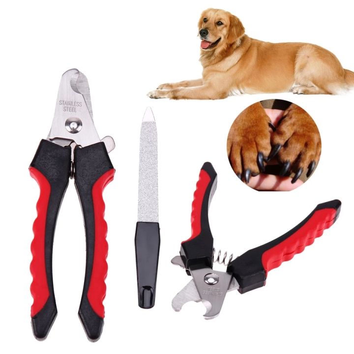 Dog Cut Nail Cutter, Pet Nail Clipper, Claw & Nails Clippers Grinder Trimmer for Small, Medium, Large Dogs
