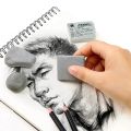 1pcs Plasticity Soft Rubber Eraser Student Drawing Sketch Highlight Novelty Plasticine Pencil Eraser Art Supplies Stationery. 