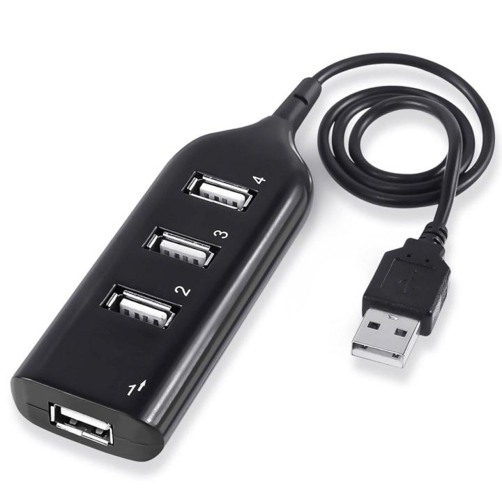 Universal USB 2.0 Hi-Speed 4-Port Splitter Hub Adaptor For PC Computer Notebook