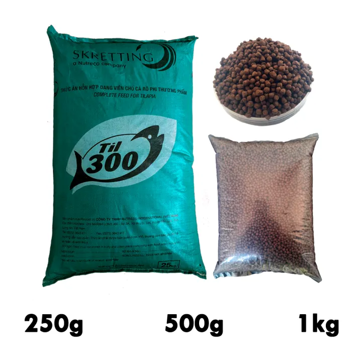 Til 300 Original Fish Food 3mm High Protein Floating Fish Feed 250g 500g 1kg Aquarium Fish Tank Pond