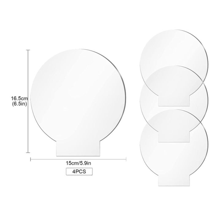 4Pcs%20Clear%20Acrylic%20Sheet%20Round%20Panel%20Thick%20(4mm)%20Plastic%20Acrylic%20Board%20for%20LED%20Light%20Base,Sign,DIY%20Display%20Projects%20-%20Image%207