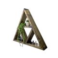 Triangle Alter Shelf - Small - 21" by 21" - Crystal Shelf - Altar Shelf - Essential Oil Wall Shelf. 