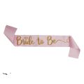 Bride To Be Sash. 