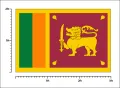 Sri Lanka Country Flag (3x2 Feet) - SriLankan Flag by ZinZen. 