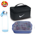 3 in 1 Combo  Lunch Box ,Water Bottle & Lunch Bag Jacket  Office School and Other. 