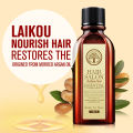 LAIKOU Morocco Argan Oil Hair Care Repair Dry Damaged Hair Treatment Strengthen Hair Growth Multifunctional Hair Care 60ml. 