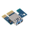 USB 3.0 PCI-E 1X to 16X Extension Cable Mining PCI-E Extended Line Card Adapter. 