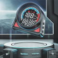 Car Head-Up Display GPS Digital Speedometer /MPH +LED Display Speed Alert Fatigue Driving Reminder Car RV SUV Black Abs Car Head-Up Display. 