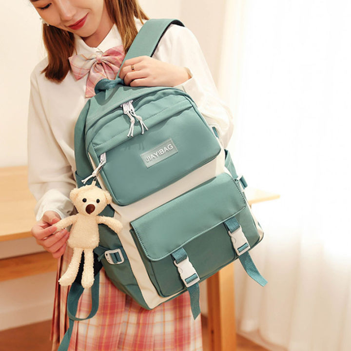 IELGY%20small%20fresh%20contrast%20color%20schoolgirl%20backpack%20-%20Image%203
