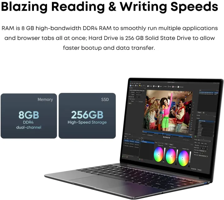 CHUWI%20LarkBook%20X%20,%20Touch%20Screen%2014"%20Laptop%20PC,%202240x1400P,%208GB%20RAM%20256GB%20ROM,%20Intel%20N5100%20Processor,%20WiFi,%20Type-C,%20Windows%2010%20Business%20Notebook%20Computer%20(LarkBook%20X)%20-%20Image%205