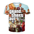 2020 Grand Theft Auto Game GTA 5 Men Summer T Shirts Cool GTA5 Men TShirt Colorful 3D Print T-shirt Tee Shirt Funny clothing. 