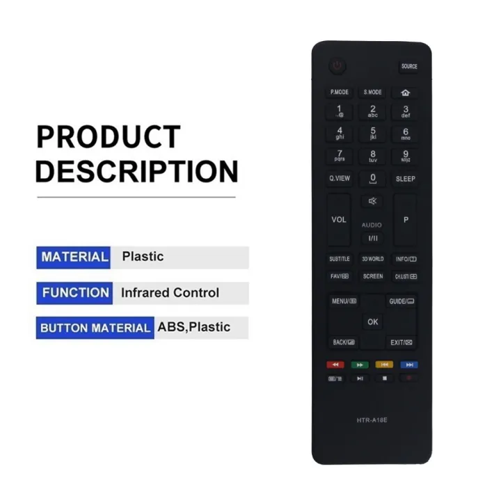 HTR-A18E%20Remote%20Control%20Replacement%20for%20Haier%20TV%20Television%20LE42K5000A%20LE55K5000A%20LE39M600SF%20LE46M600SF%20LE50M600SF%20-%20Image%208
