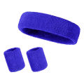 3PCs/set Mens Sports Headband Sweatband Stretch Elastic Outdoor Sport Sweat Headband Wristband Women Gym Running Tennis Headwrap. 