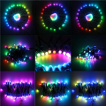200Pc WS2811 RGB LED Pixels Light Individually Addressable 12mm Diffused Digital Full Color LED Pixel Module Light DC12V. 