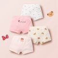 4Pcs/lot Baby Girls Cartoon Underpants Kids Underwear Cotton Panties Toddler Children Breathable Underwear 2-11Y ﻿. 