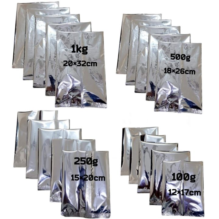 50pcs%2012x17cm%20100g%20Silver%20Aluminum%20Foil%20Bags%20with%20Tear%20Notch%20Heat%20Vacuum%20Seal%20for%20Food%20Storage%20-%20Image%202
