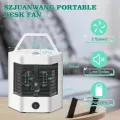 Fifth Generation Desk Evaporative Air Cooler Portable Cooling Fan With Handle Air Conditioning Fan Evaporative Air Cooler. 