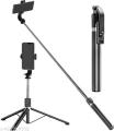 R1L LONG SELFIE STICK TRIPOD – EXTENDABLE UP TO 170 CM WITH BLUETOOTH REMOTE. 