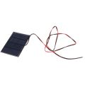 1.5W 12V Mini Solar Panel Small Cell Module Charger With 1M Wire. 