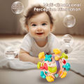 HelloKimi Baby Toy Early Childhood Education Baby Teether Manhattan Hand Ball Grip Training Ringing Bell Baby Rattle Manhattan Ball Newborn Baby Rattling Tooth Baby Toys Busy Toy Sensory Baby Teething Fun. 