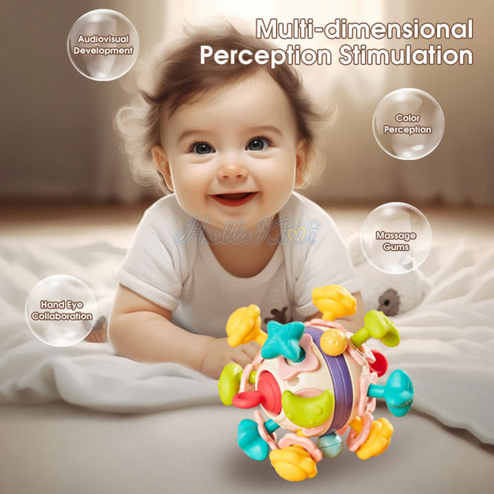 HelloKimi%20Baby%20Toy%20Early%20Childhood%20Education%20Baby%20Teether%20Manhattan%20Hand%20Ball%20Grip%20Training%20Ringing%20Bell%20Baby%20Rattle%20Manhattan%20Ball%20Newborn%20Baby%20Rattling%20Tooth%20Baby%20Toys%20Busy%20Toy%20Sensory%20Baby%20Teething%20Fun%20-%20Image%2010