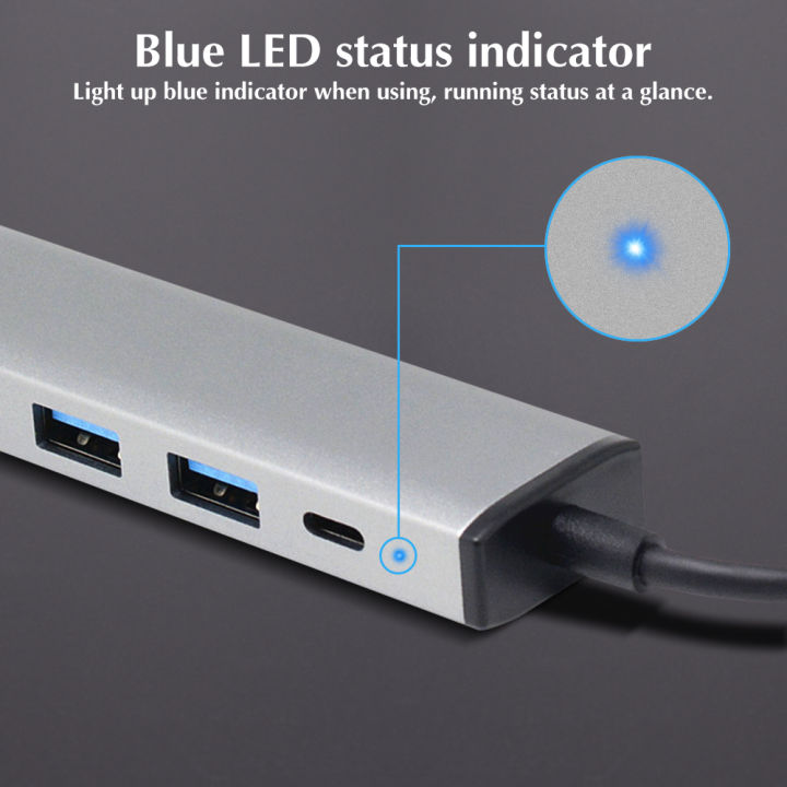 %E3%80%90EleganceWorld%E3%80%91GOOJODOQ%20Type-C%20HUB%20To%20USB%203.0%202.0%20Adapter%20Dock%204%20Port%20Ulrtra%20Slim%20For%20Windows%20MacBook%20Pro%20Air%20Samsung%20S10%20S9%20Huawei%20P20%20Pro%20-%20Image%207