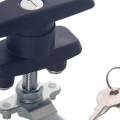 T Handle Lock Latch Shed Door Lock with Keys for Letter Box Camper A. 
