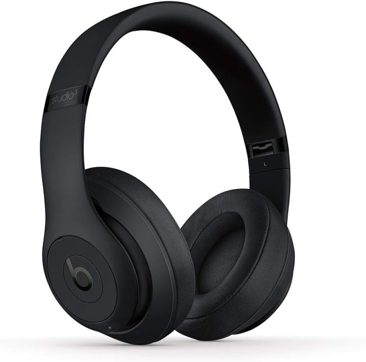 Beats Studio 3 AAA+ Grade (High Copy) Bluetooth 4.0 Wireless Headphone With Mic High-Quality Bass Sound Rechargeable Battery Comfortable Wearing Foldable Black On-Ear Durable Headphone