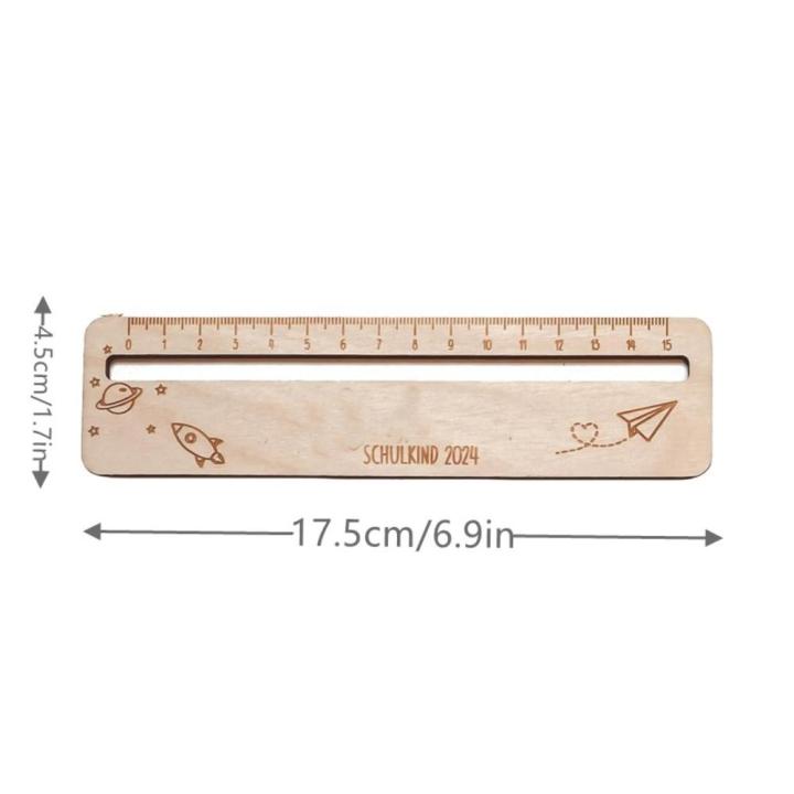 Reading Tracking Ruler Reuse Teachers Text Guide Woodiness Students Ruler Wood Color Wooden ...