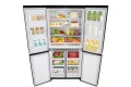 LG 464L Multi Door Refrigerator with Smart Inverter Linear Compressor in Matt Black - GF-B4532MC. 