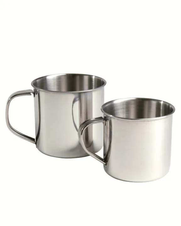 Silver Polish Mug 3 pieces  Coffee cups