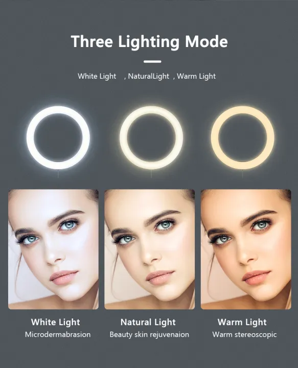 10inch%20Selfie%20Ring%20Light%20with%20Optional%20Tripod,%20Photography%20Fill%20Light%20Led%20Ring%20Lamp%20Ringlight%20for%20Video%20Recording%20Live%20Broadcast%20-%20Image%203