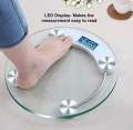 New Hard Gorilla Strong Tempered Glass LCD Electric 6mm Thickness Digital Bathroom Weighing Body Scale Up To 180kg psss. 