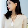 【BestGO】Personal Wearable Air Purifier Necklace Mini Hanging Neck Type Negative Ion Air Purifier Portable Necklace Portable Purifier Low Noise Car fresh air PK Aolon ninja ion cherry ion airtamer. 