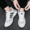 Knitted Spring and Autumn Men's and Women's Running Breathable Korean Style Versatile Sports ﹀ Shoes Couple Surface Bottom Wear-Resistant Popcorn New 〗. 