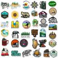 20/40/60 pcs Camping Stickers Travel Hike Nature Waterproof Stickers Decal. 