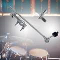 Drum Kits Extension Clamps Cymbal Expand Arm Cymbal Stand Holder Support. 