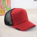 Breathable Deepening Solid Color Baseball Cap Big Face Peaked Cap Face Big Head Circumference Men's Hat Small Mesh Cap Sun Protection Linen Summer ?. 