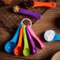 COD 5Pcs/Set Baby Measuring Spoons Colorful Plastic Measure Spoon Useful Sugar Cake Baking Spoon Kitchen Baking Measuring Tools. 