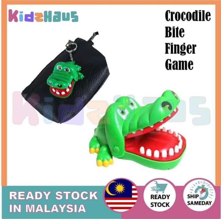 Crocodile Finger Snap | Bite Hand Alligator Hand Children's Toys Family Games Classic Biting Hand Crocodile Game