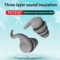 Soundproof Earplugs For Sleeping Soft Silicone Ear Muffs Noise Protection Travel Reusable Protection Sound Blocking Ear Plugs Huiye. 
