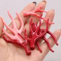 1PCSNatural Stone Coral Bead Red Irregular Branch Shape Pendant For Jewelry Making DIY Bracelet Necklace Earrings Charm Gift. 