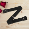 Wenefang New style Factory wholesale lazy belt men and women universal elastic elastic jeans traceless invisible belt. 