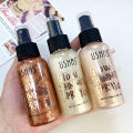 Bronzer Highlighter Liquid Setting Spray Illuminating Face Shimmer Long-lasting Brighten Glow Face Glow Highlighter Makeup Face. 