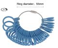 Ring Sizer Plastic  , Ring size checking tool , Plastic ring size measure. 